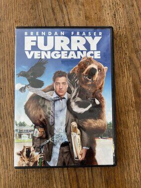 Furry Vengeance 2010 Movie DVD Comedy - Brendan Fraser Brooke Shields Pre-Owned